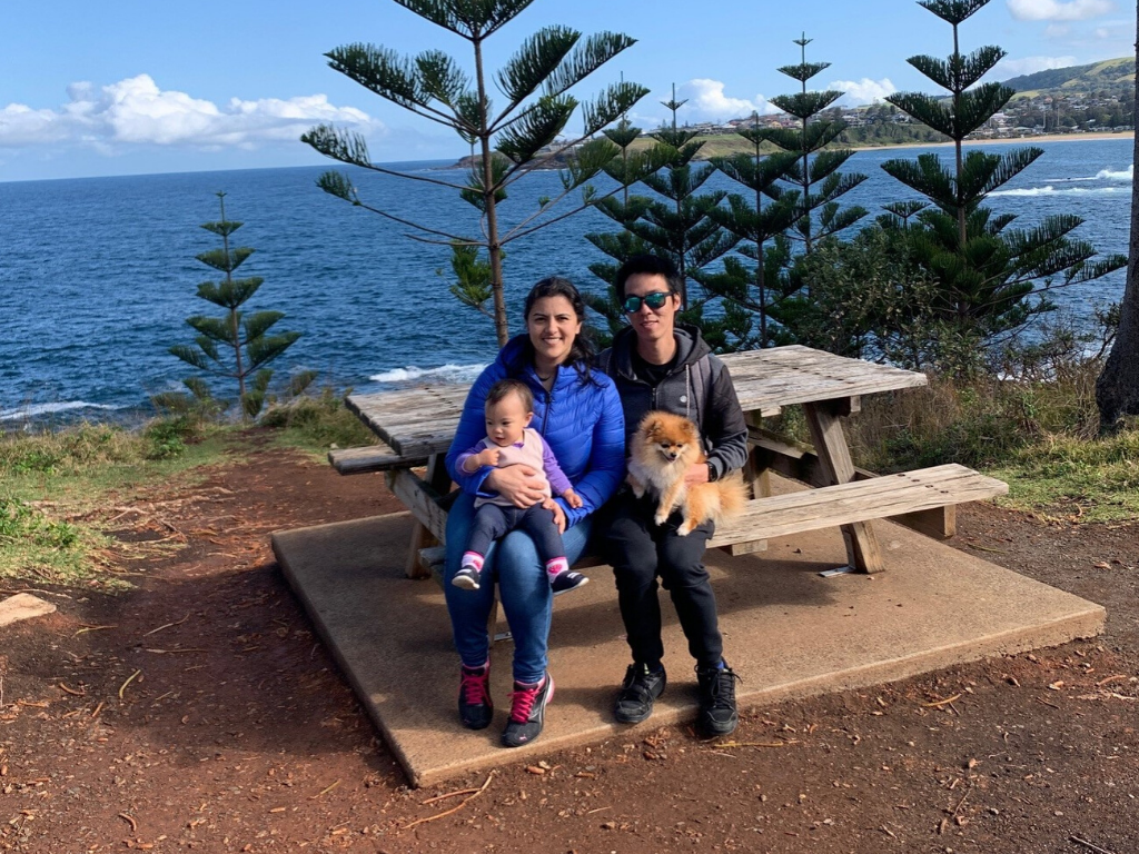 Candy and her family moved to Australia from Brazil 