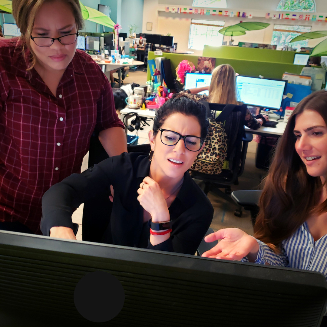 PetRelocation coordinators Ananda, Andrea and Kelcey