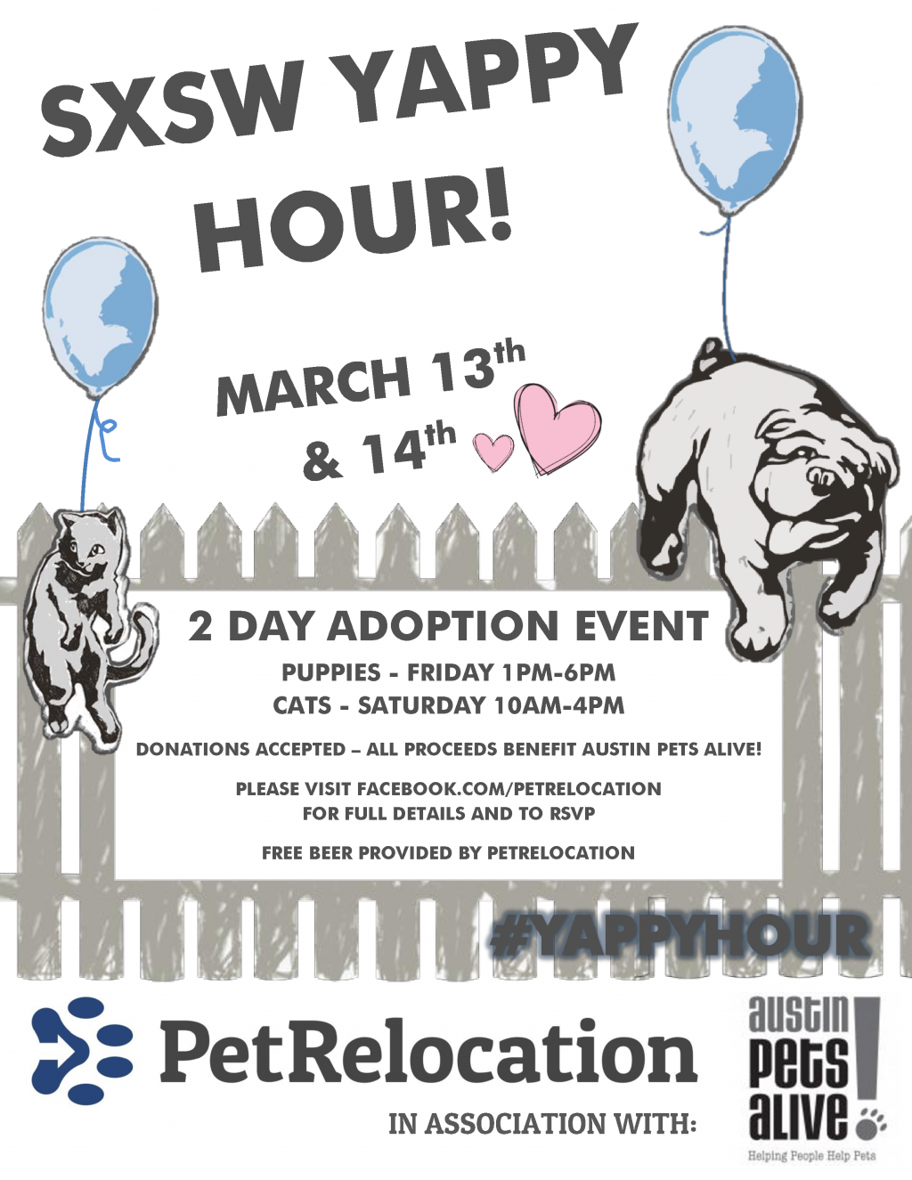 yappy hour flyer
